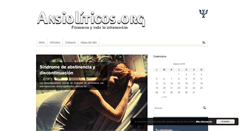 Desktop Screenshot of ansioliticos.org